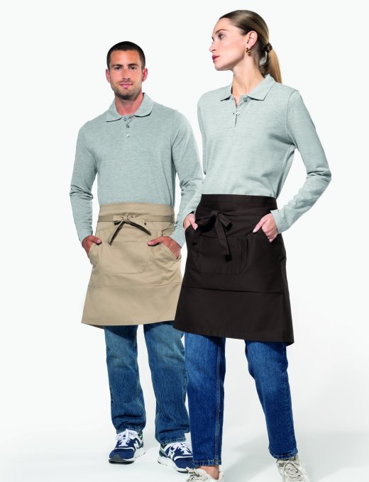 Tablier coton mi-court