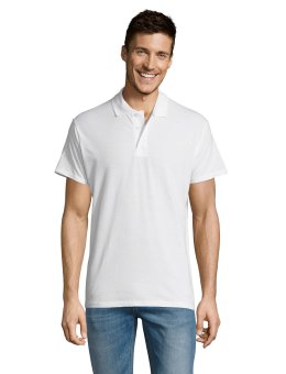Polo Personnalisé blanc Entrée de Gamme - Élégance et Confort à Petit Prix