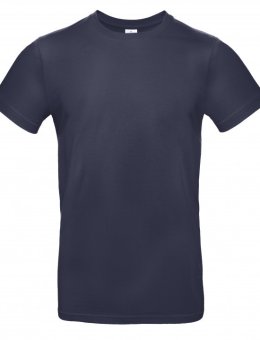 T-shirt bleu marine  Homme Col Rond - Renforcez votre Identité de Marque avec Style