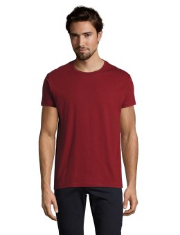 Tee-shirt Homme à Col Rond Conçu pour Durabilité et Confort