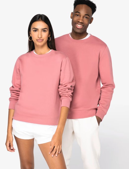 Sweat sans capuches haut gamme BIO