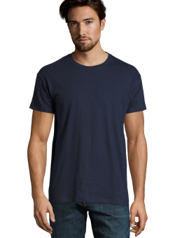 Tee-shirt Homme à Col Rond Conçu pour Durabilité et Confort