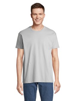 Tee-shirt Homme gris à Col Rond Conçu pour Durabilité et Confort