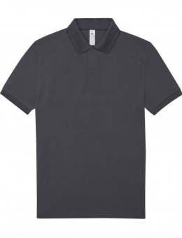 Polo Professionnel gris en Coton- Élégance et Confort