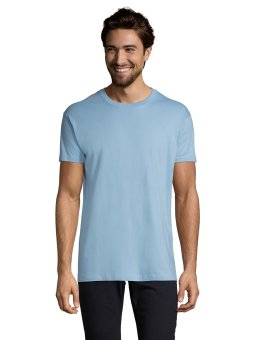 Tee-shirt Homme à Col Rond Conçu pour Durabilité et Confort