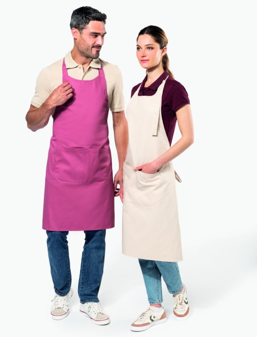 Tablier coton avec poche