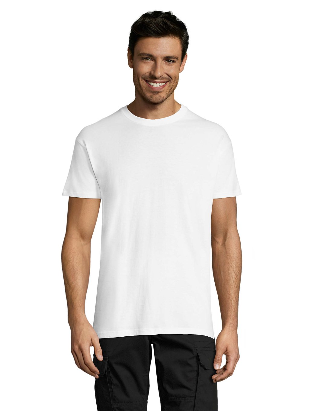 Tee-shirt Blanc Unisexe Premium en Coton Parfait pour évènements