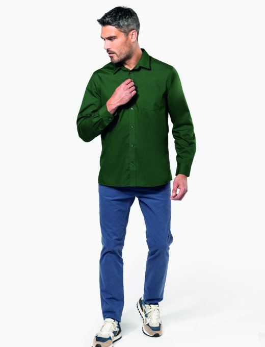 Chemise à entretien facile