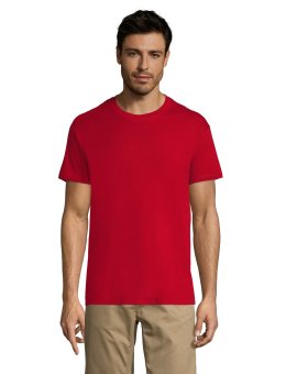Tee-shirt rouge tango Unisexe Premium en Coton Parfait pour évènements