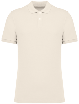 Polo ivory Premium en Coton Biologique Élégance et Éco-responsabilité